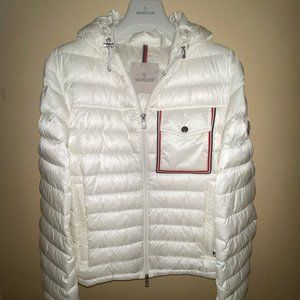 Moncler Mens Lihou Short Down Coat Jacket - Size 1